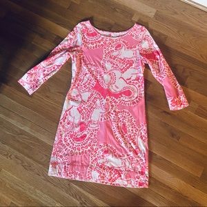 Lilly Pulitzer Marlowe Dress in Trunk in Love